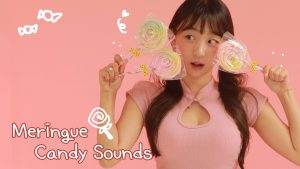 棒棒糖酥皮饼干的声音LOLLIPOP MERINGUE COOKIES Eating Sounds-助眠音声网