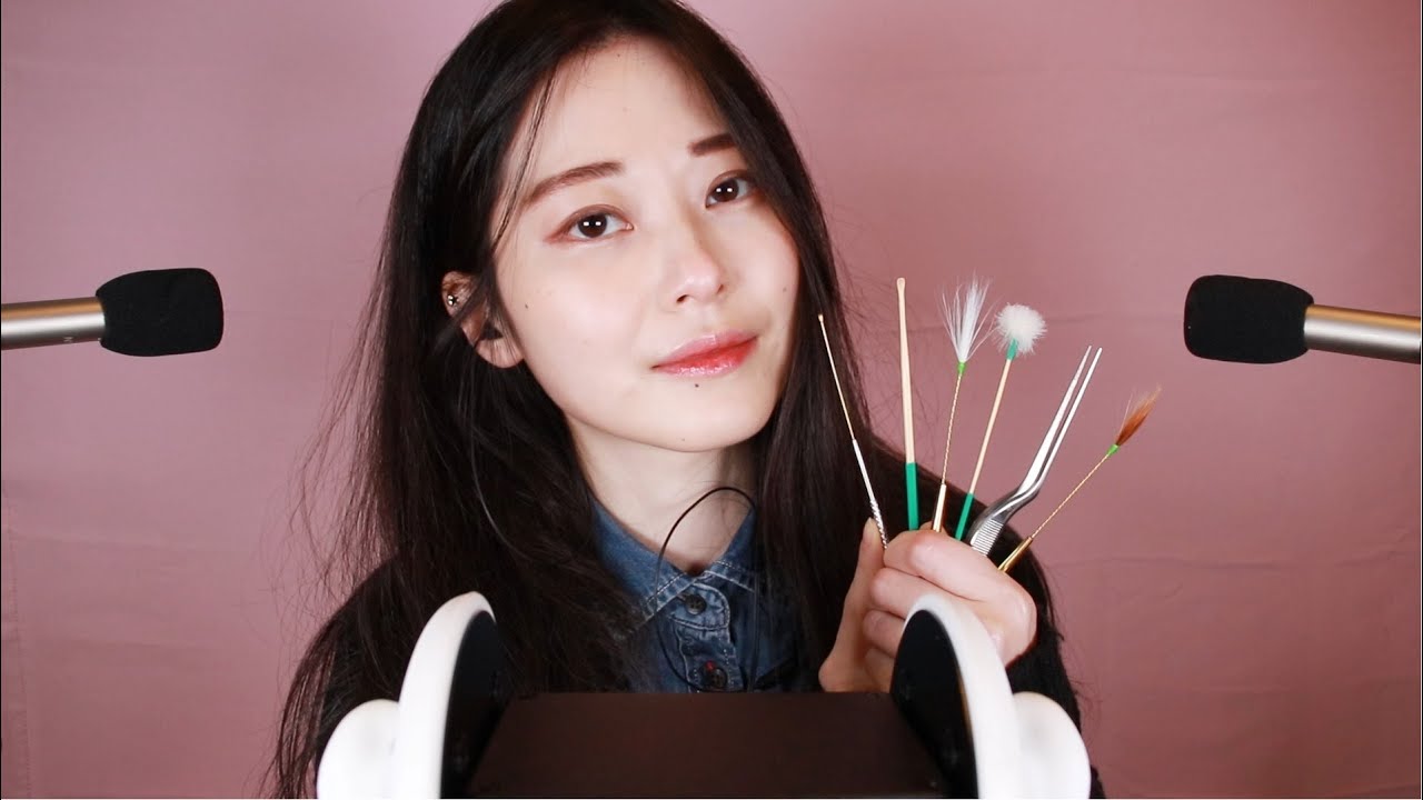 HDD ASMR 40分钟耳部清洁（韩语耳语）-助眠音声网