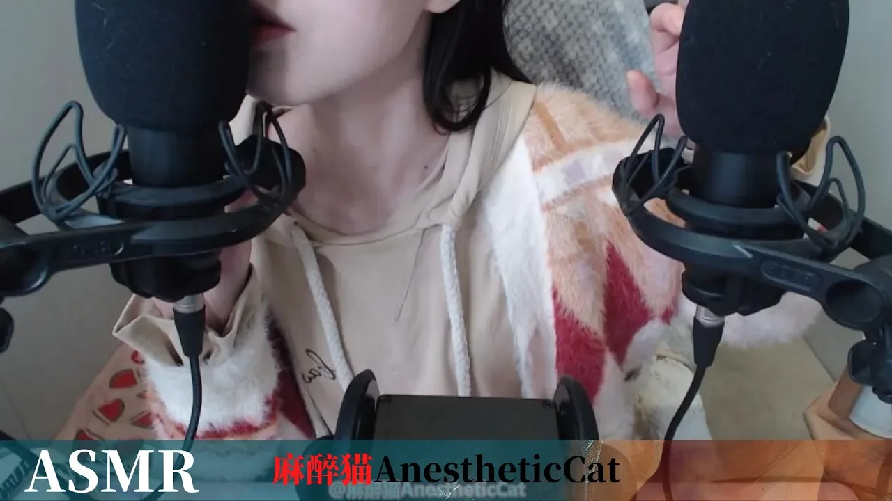 麻醉猫【ASMR】各种你没听过的全程核能口腔音和舔耳咀嚼音!-助眠音声网