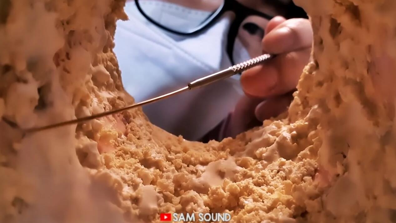 SAM ASMR 视觉大满足内部视角 强力清洁耳道污垢-助眠音声网