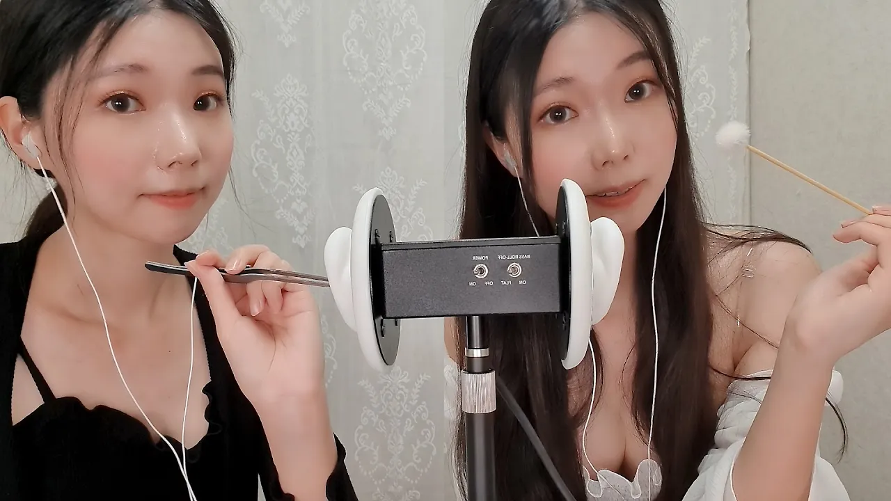 ASMR 和好久不见的双胞胎姐姐一起掏耳朵！-助眠音声网